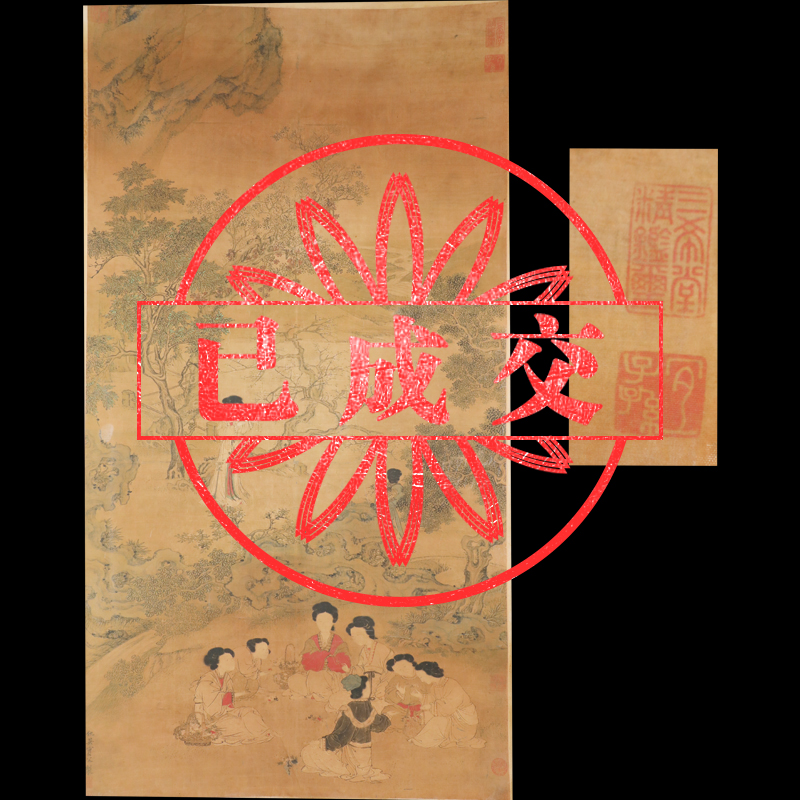 仇英人物(wù)图